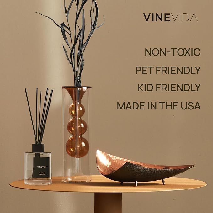 VINEVIDA Prime Reed Diffuser for Home & Bathroom | Long-Lasting Scent Sticks Set | Oil Stick Diffuser | Bathroom Scent - Room Fragrance No. 1007 - Inspired by: Dream On & Westin Hotels