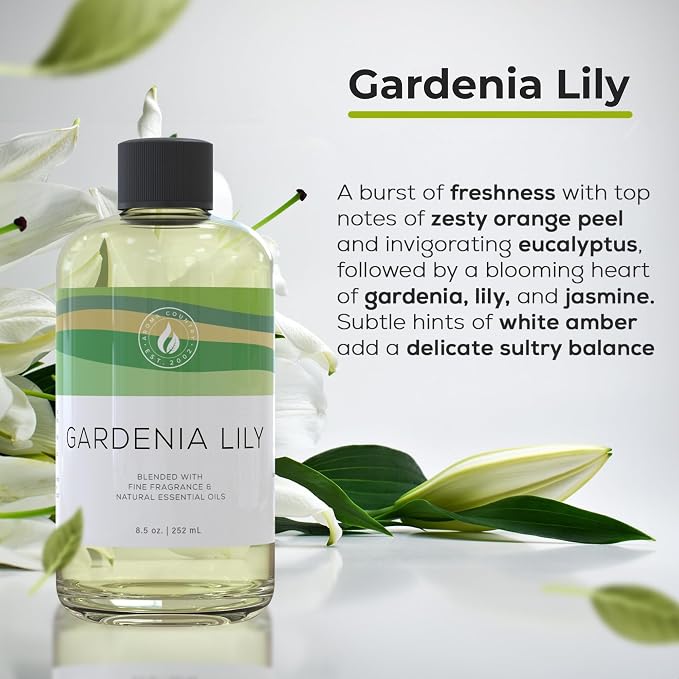 Aroma Country Kevra Luxury Diffuser Oil Refill (8.5 Fl Oz) | Hotel-Inspired • Long-Lasting Home Fragrance • for Aromatherapy, Reed Diffusers, Diffuser Machines & Room Sprays