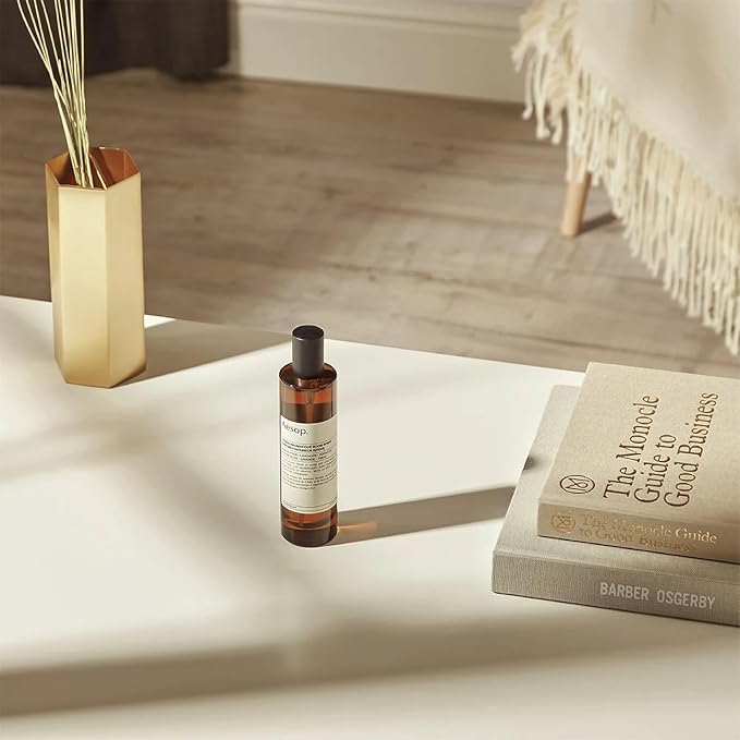 Aesop Istros Aromatique Luxury Room Spray | Vibrant, Floral, Smoky Aroma lasts for Several Hours | 3.4 oz / 100mL