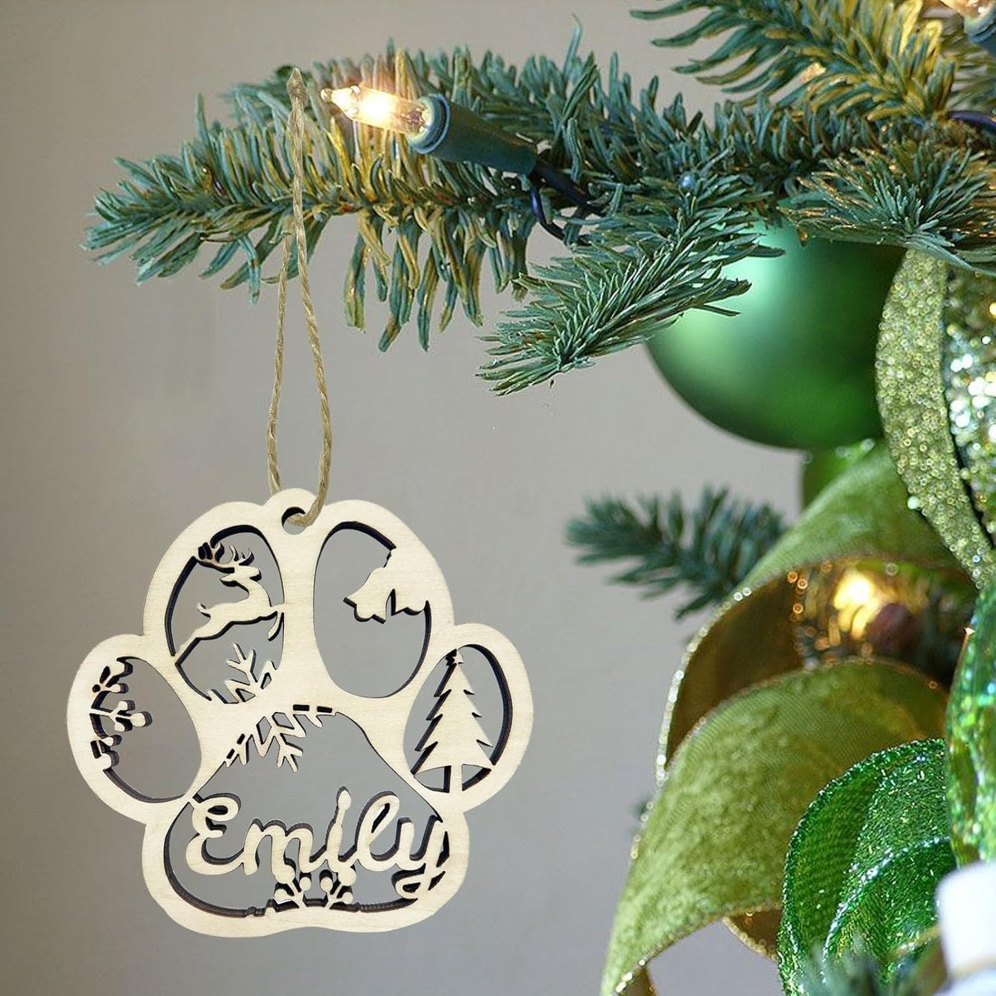 2025 Personalized Christmas Name Ornaments Tag,Custom Christmas Ornaments Deorations with Names,Customized Xmas Ornament Tree Deorations,Personalized Christmas Ornament Gifts