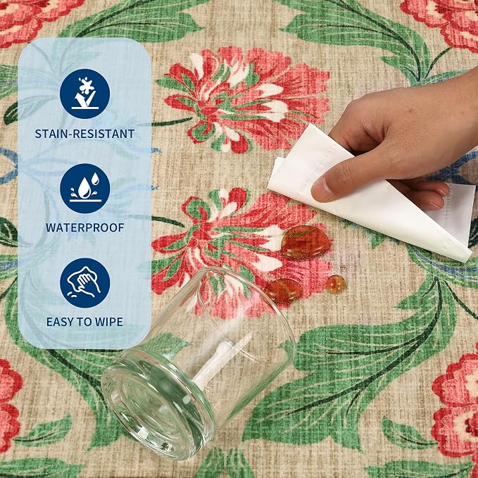 GarveeHome Washable Area Rugs