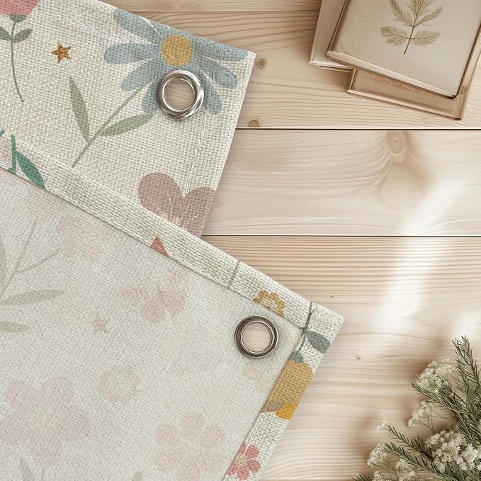 Girls Room Décor for Teen Girls, Wall Decor for Bedroom Motivational Inspirational Wall Art Girl Room Decoration for Kids Nursery, Cute Wildflower Floral Girl Power Banner