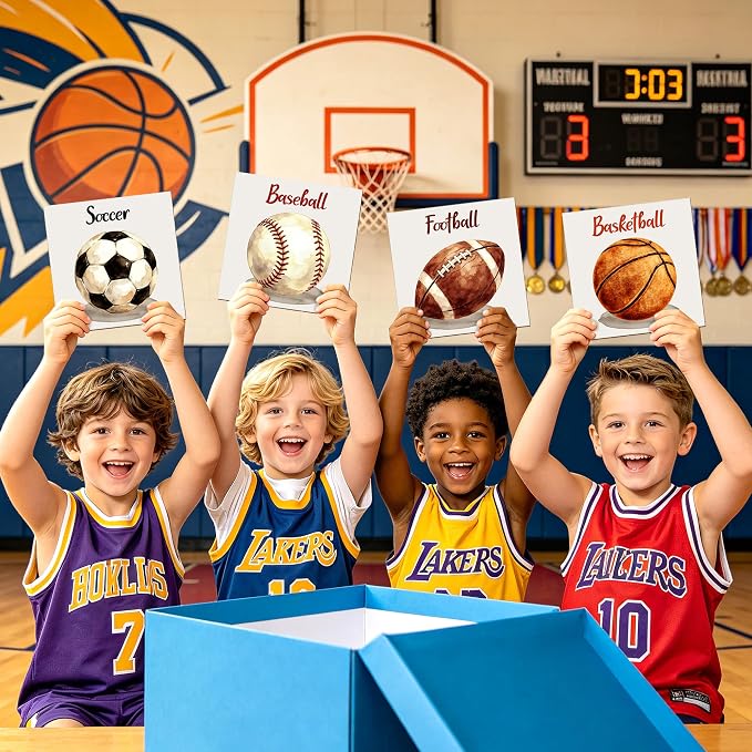 Sports Wall Decor for Boys Wooden Ball Wall Plaques Soccer Baseball Basketball Football Sport Theme Room Decorations Wood Balls Sign Sports Artwork for Kids Room Toddler Teens Bedroom Decor