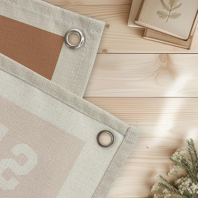 See The Good Wall Decor, Inspirational Wall Decor, Boho Accent Vintage See The Good Sign Linen Banner Wall Hanging Banner Flag, Accent Wall Decor