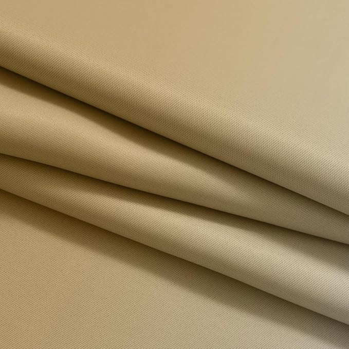 Yakamok Ombre Curtains Beige and Greyish White for Living Room,52Wx84L | Room Darkening Curtains 84,Thermal Insulated Gradient Color Drape,Light Blocking Grommet Window Curtains for Bedroom,2 Panels