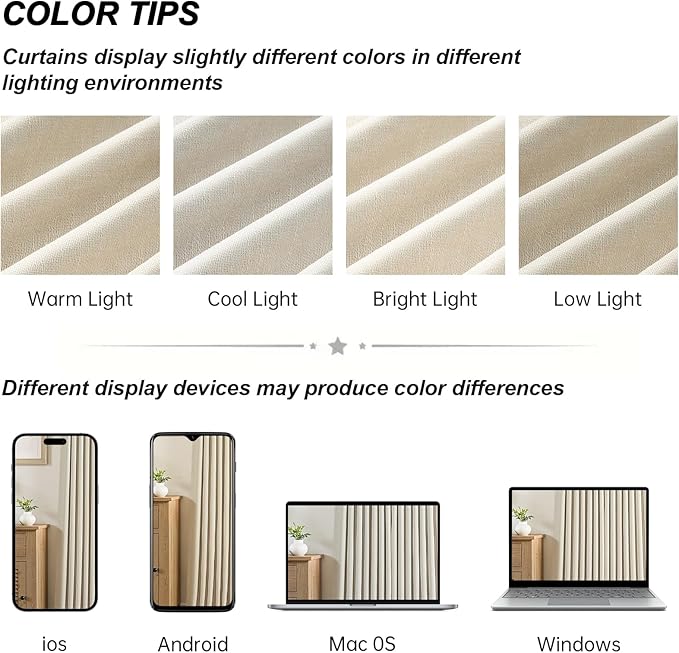 102 Inches Long 100% Blackout Ivory Beige Linen Curtains,Farmhouse Pinch Pleated Noise Cancelling Curtains with Pin Hooks for Traverse Rods, Burlap Viral Drapes 2 Panels for Living Room Master Bedroom