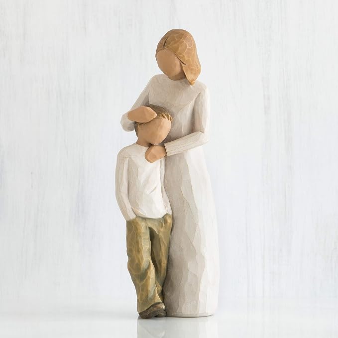 Willow Tree Mother and Son, Sculpted Hand-Painted Figure