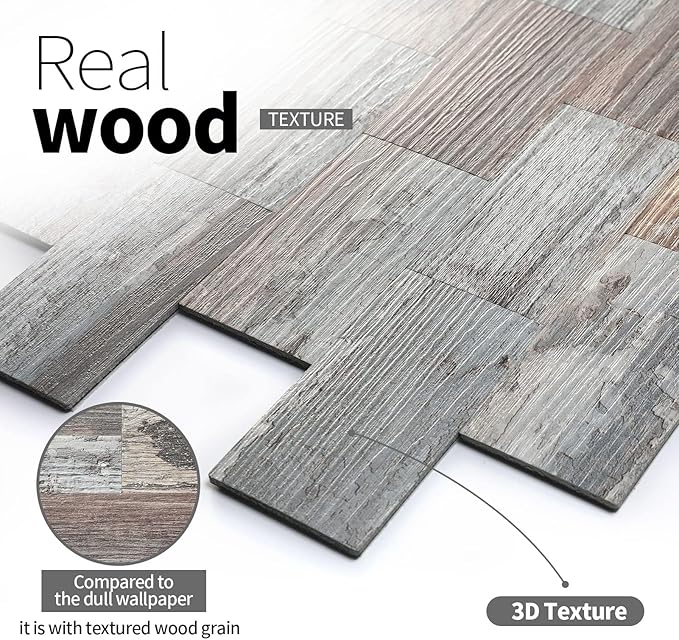 2026 New Upgrade Peel and Stick Backsplash Tile, Peel and Stick 11.34" X 11.57" Wall Tile for Kitchen, Bathroom, Fireplace, Laundry (Nature Light, 10 Packs)