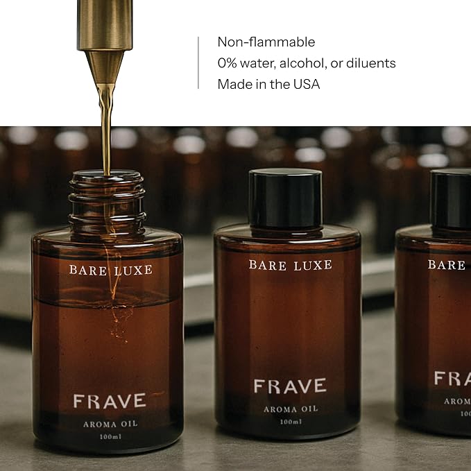 Bare Luxe Hotel Diffuser Oil, 100ml, 3.38 oz Aroma Oil, Scent Inspired by Victoria’s Secret Bare Fragrance, Aromatherapy Refill Fragrance for Waterless Cold Air Diffusers, Home, Office, Hotel