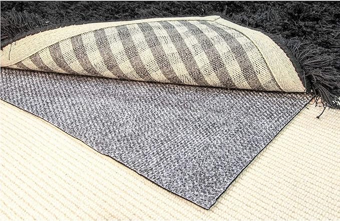 Hold-a-Rug Plush 2'6 x 12' Nonskid, Nonslip Rug Pad, Reversible Gripper, ¼ Thick, Safe for All Floors and Carpet, Keep Area Rugs Secure