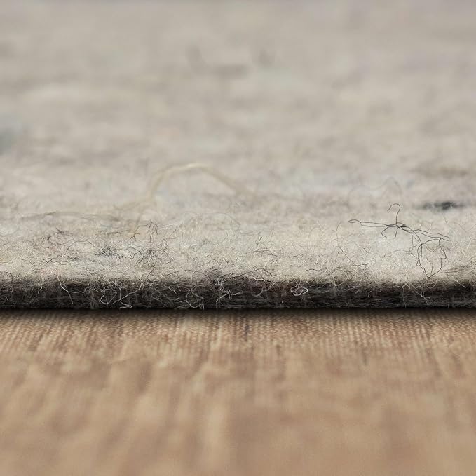 Mohawk Home Felt Rug Pad 10' x 13' - 1/4 Inch Thick Cushion for Area Rugs, Protective Underlay for Hardwood Floors, Comfort and Insulation – Felt Only Pad