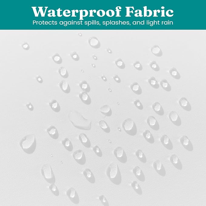 Oubonun 16x26 Waterproof Outdoor Pillow Inserts – Set of 2 Firm & Fluffy, Water Resistant Throw Pillows for Patio, Garden, Porch, or Indoor Decorative