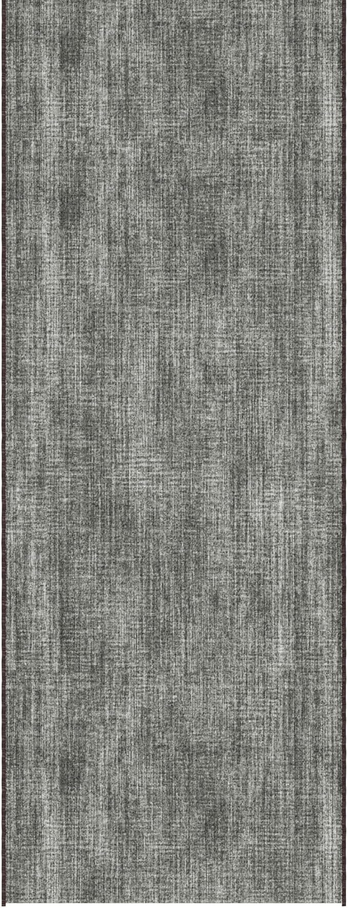 Ottomanson Aisle Runner Rug 2'7" x 30' – Soft Non-Slip Rug, Low Pile Carpet for Hallways, Events, Churches & Extra-Long Indoor Spaces, Solid Brown