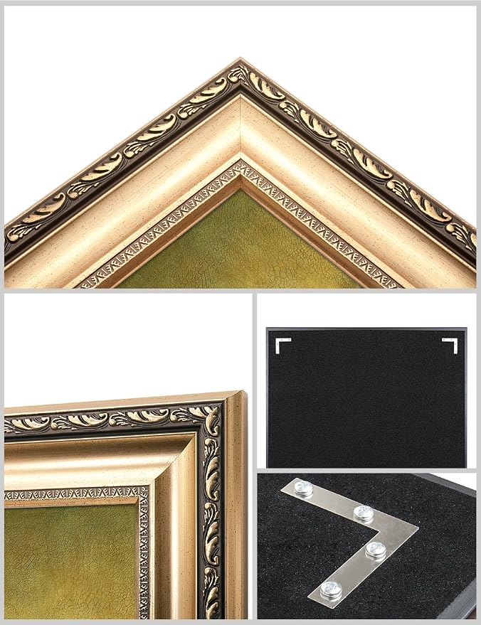 DECORARTS - Mona Lisa by Leonardo DaVinci. The World Classic Art Reproductions. Giclee Print& Museum Quality Framed Art for Wall Decor. Framed size: 20.75x28.75