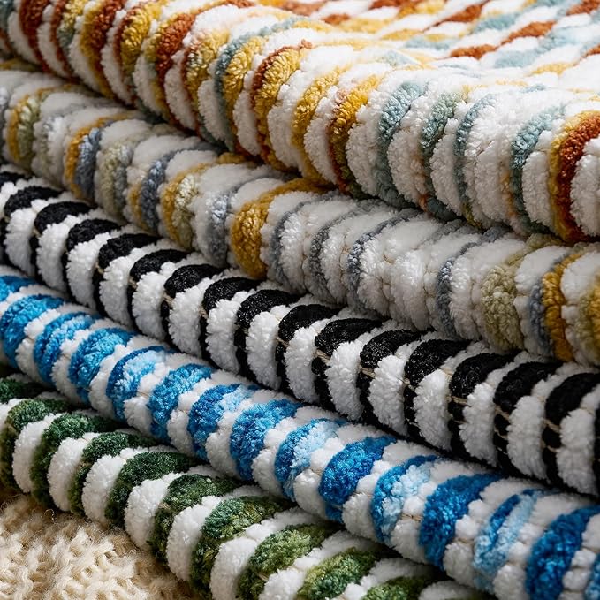 AmHoo Boho Chenille Pillow Cover Decorative Tufted Pillowcase for Couch Bed Sofa Bedroom Living Room Modern 14 x 36-Inch Grey