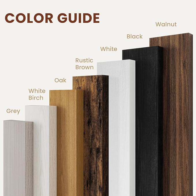 Vivelove 12" Deep Floating Shelves 47.2" Long, Wall Shelves for Living Room Bedroom Bathroom Kitchen Laundry Room, Farmhouse Rustic Shelves for Home Decor, 47.2" X 12" X 2" Set of 2, Grey