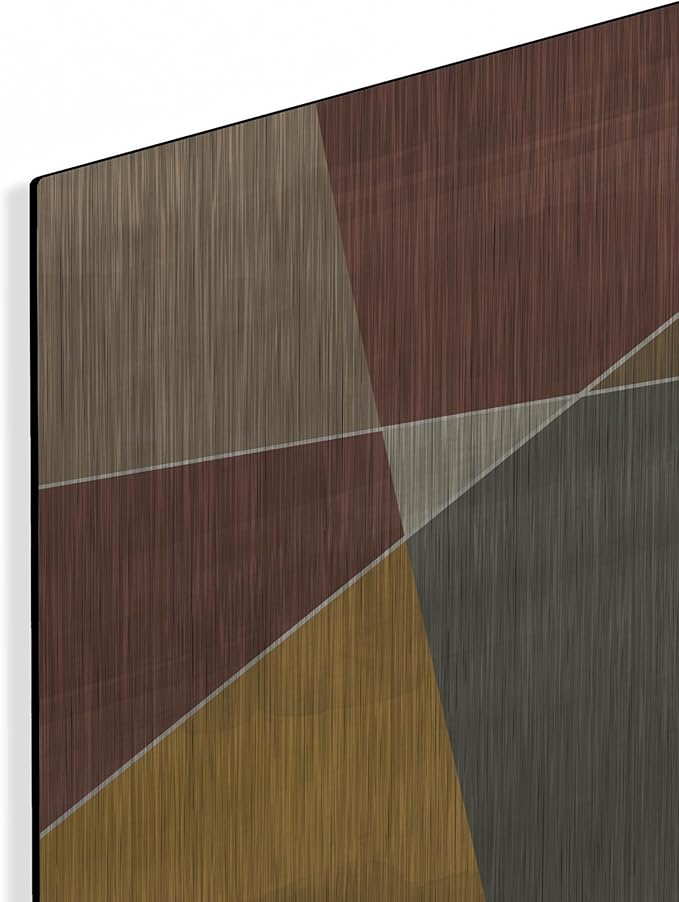 'Abstract Geometric 7' by Gary Williams, Metal Wall Art, 24"x36"