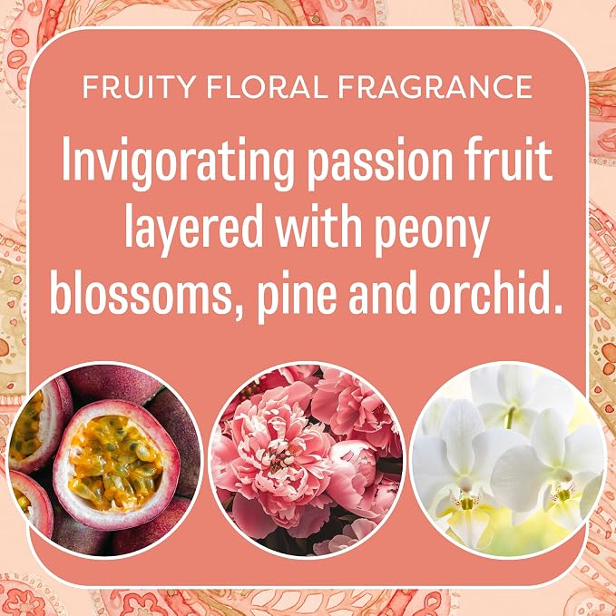 Fresh Scents Scented Sachets | Summer Romance | Home Fragrance | Long Lasting (Up to 6 Months) | Air Freshener for Closets, Drawers, & Cars | 6 Pack