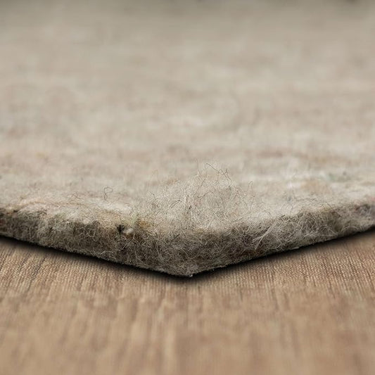 Mohawk Home Felt Rug Pad 10' x 14' - 1/2 Inch Thick Cushion for Area Rugs, Protective Underlay for Hardwood Floors, Comfort and Insulation – Felt Only Pad