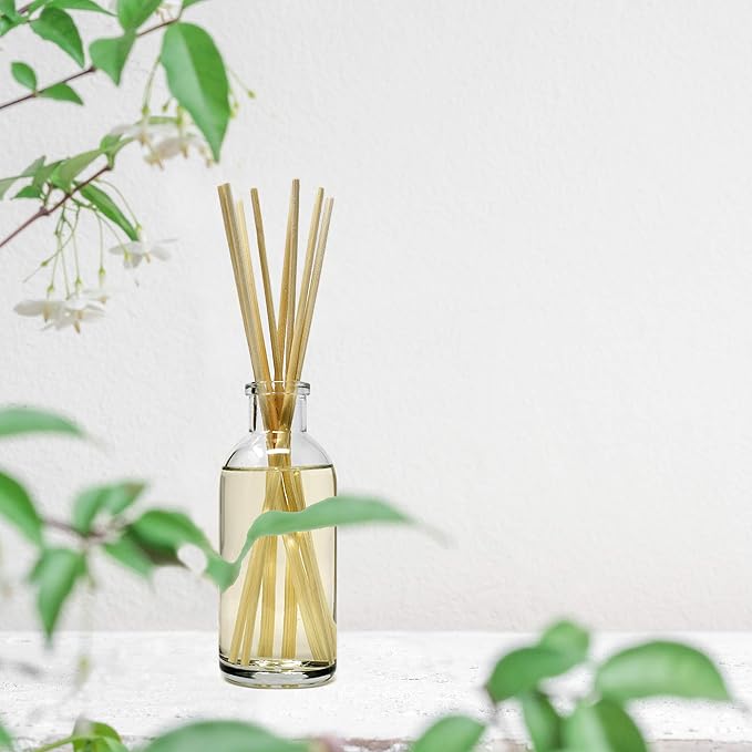 Urban Naturals Reed Diffuser Set, Tuberose - Bathroom Shelf Décor | Exotic Tuberose and Fragrant Orange Blossom, Floral Room Freshener with Reeds, Vegan. Made in The USA