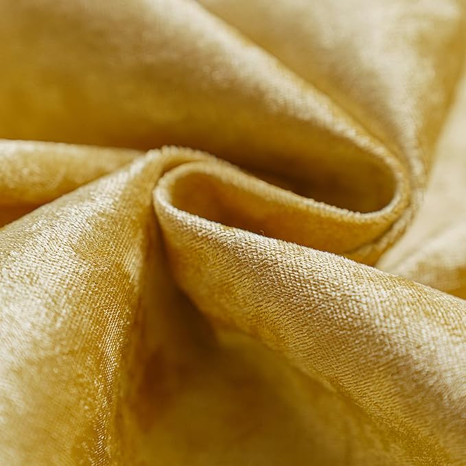 NiNi ALL Decorative Throw Pillow Covers Pack of 2, Velvet Throw Pillow Cases for Couch Pillows Cover Bedroom Living Room Outdoor Pillow Covers 22x22 Inch Gold