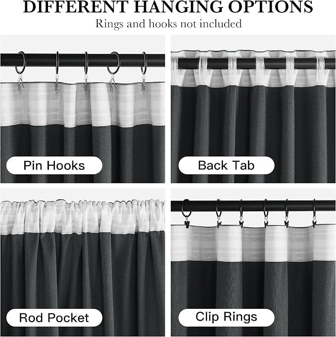RYB HOME Dusty Blue Velvet Drapes for Baby Boy Bedroom, Thermal Insulated, Light Blocking, Noise Reducing Velvet Curtains with Hook Belt for Modern Home Decor, 52" W x L72 L, 2 Panels Set