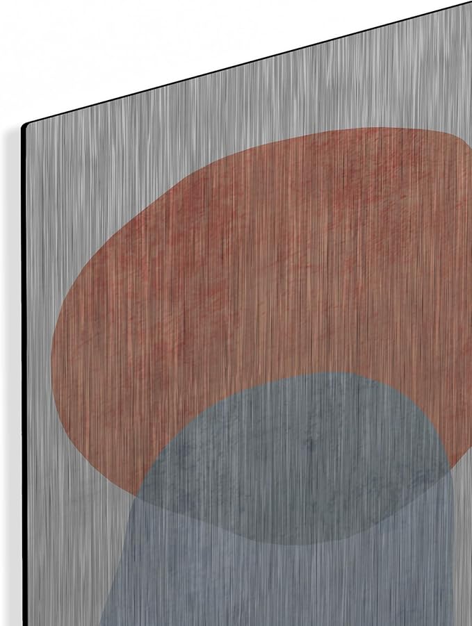 'Minimalist Geometric 7' by Irena Orlov, Metal Wall Art, 16"x24"