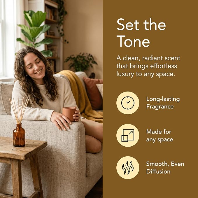 Aroma Country Pistachio & Salted Caramel Luxury Diffuser Oil (8.5 Fl Oz) | Hotel-Inspired • Long-Lasting Home Fragrance • for Aromatherapy, Reed Diffusers, Diffuser Machines & Room Sprays