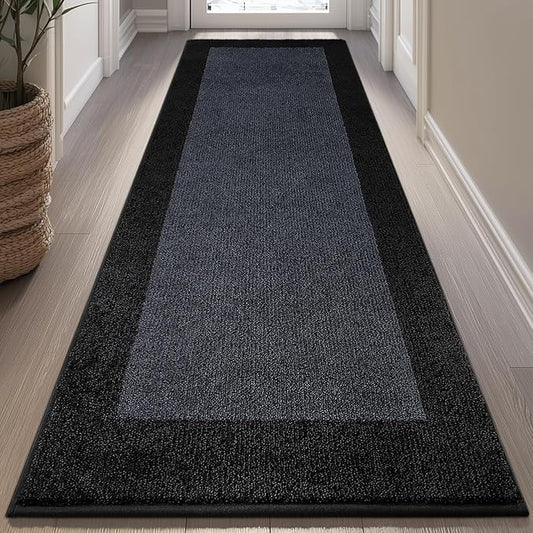 Machine Washable Kitchen Rug 32" x 72", Non Slip Indoor Door Rug, Absorbent Entrance Runner Rug for Bedroom, Hallway, Bathroom, Floor (Roll Packing)