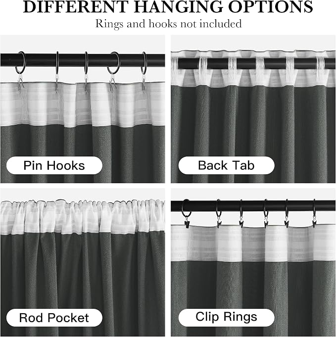 RYB HOME Mint Green Velvet Curtains 92 inches Long, Room Darkening, Floor-Length, Coastal Style Velvet Drapes with Hook Belt for Nursery Living Room Office, 52" W x L92 L, Auqa
