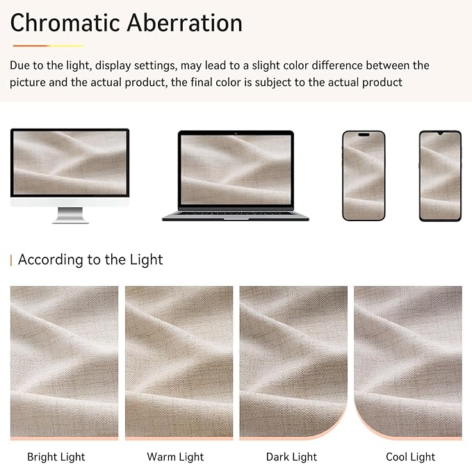 100% Blackout Shield Linen Look Textured Pinch Pleated Curtains Blackout Drapes 105 Inch Long 2 Panels Set, Faux Linen Blackout Curtains for Bedroom & Living Room, 40" W x 105" L, Cream