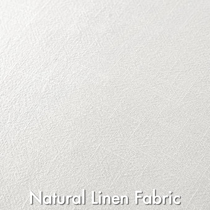 MIULEE Cream Boho Linen Decorative Pillow Covers 20x20 Inch Pack of 4 | Natural Throw Pillow Covers Soft Farmhouse Couch Pillowcases Modern Home Decors for Living Room Bed Sofa
