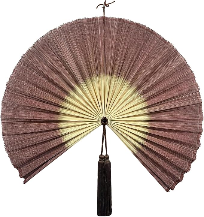 ChumDecor Fan Wall Decor,Decorative Folding Fan for Over Bed Decorations
