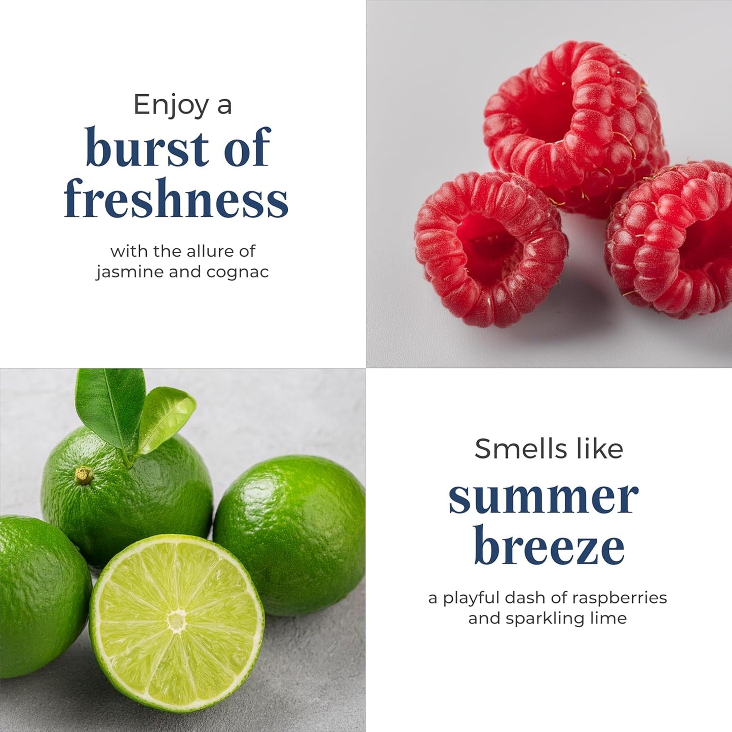 PartyLite 3-Wick Jar Candle, Highly Fragranced Clean Burning Glass Candle, 25-45 Hours Burn Time (Raspberry Lime Breeze)