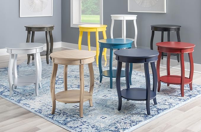 Powell Furniture Powell Teal Round Shelf Table
