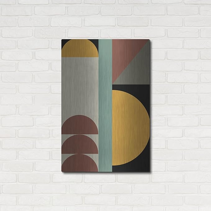 'Abstract Geometric 3' by Gary Williams, Metal Wall Art, 24"x36"
