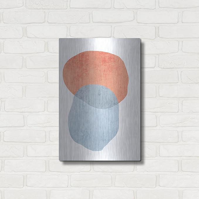 'Minimalist Geometric 7' by Irena Orlov, Metal Wall Art, 16"x24"