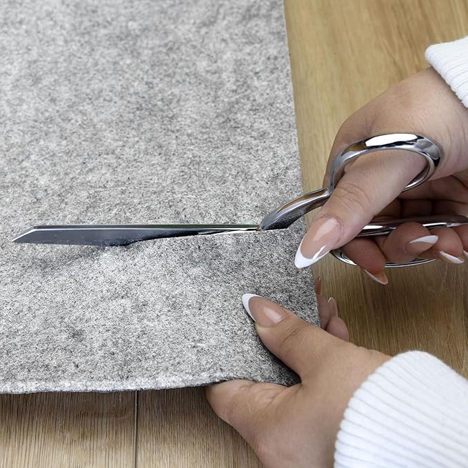 RUGPADUSA - Dual Surface - 2'x12' - 1/4" Thick - Felt + Rubber - Non-Slip Backing Rug Pad - Safe for All Floors