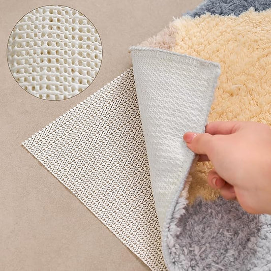 12X15 FT Non-Slip Rug Pad Gripper for Hardwood Floors, Tile, & Carpet – Anti-Slip Rug Pads to Keep Area Rugs Secure and in Place, Protects Floors, Prevents Slipping and Sliding