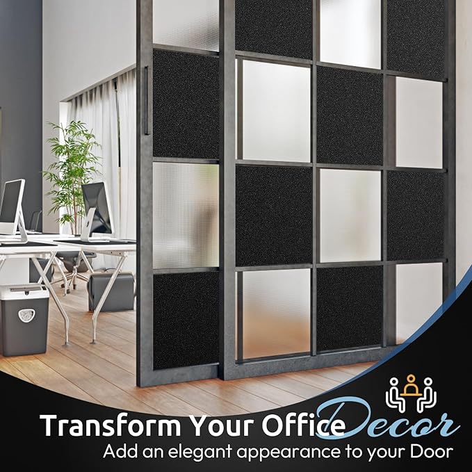 rabbitgoo Blackout Window Film, Sun Heat Blocking Privacy Cover for Glass, Removable Opaque Room Darkening Dark Black Out Window Covers Tint Shades for Home Day Sleep Light Blocker 23.6 x 157 Inches