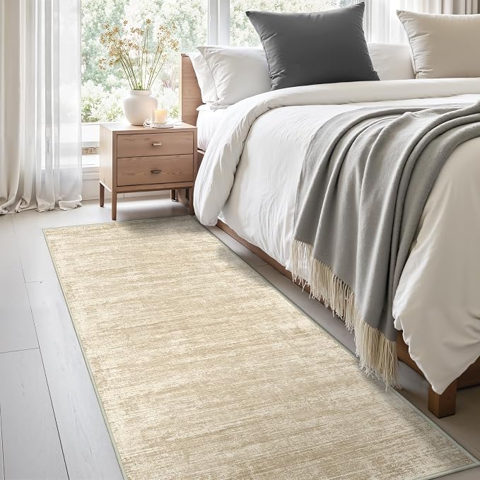 zesthome 2x8 Runner Rug, Washable Runner Rugs for Hallway, Stain Resistant Entryway Runners, Non Slip Kitchen Mats for Floor, Modern Abstract Soft Runner, Home Decor, Bedroom, Living Room