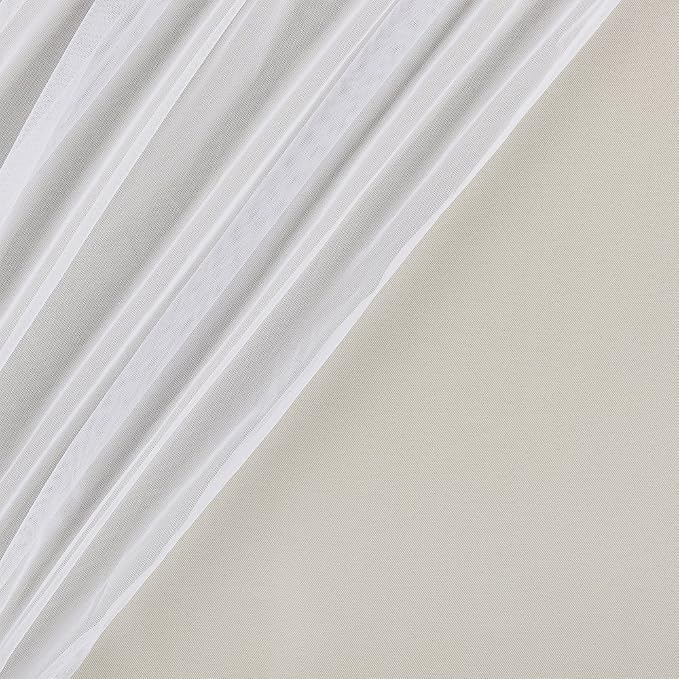 TOWN & COUNTRY LUXE Talia Double Layer Indoor Curtains, Sheer and Room Darkening Blackout, Grommet Top, Energy Efficient, 2-Pack Set, 52"x96", Sand