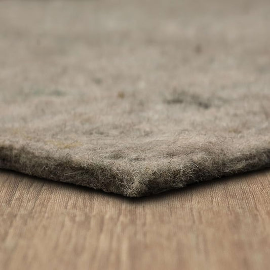 Mohawk Home Felt Rug Pad 6' x 9' - 3/8 Inch Thick Cushion for Area Rugs, Protective Underlay for Hardwood Floors, Comfort and Insulation – Felt Only Pad