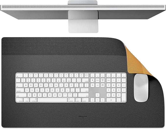 Native Union Desk Mat – Water-Resistant Dual-Sided Desk Pad for Office or Home – for Laptop, Mouse, Keyboard, Writing – Easy to Clean & Protective – Made of Sustainable Materials – 25.6" x 14.1"