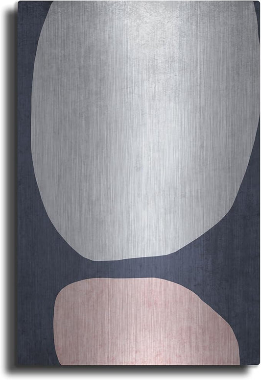 'Minimalist Geometric 3' by Irena Orlov, Metal Wall Art, 16"x24"