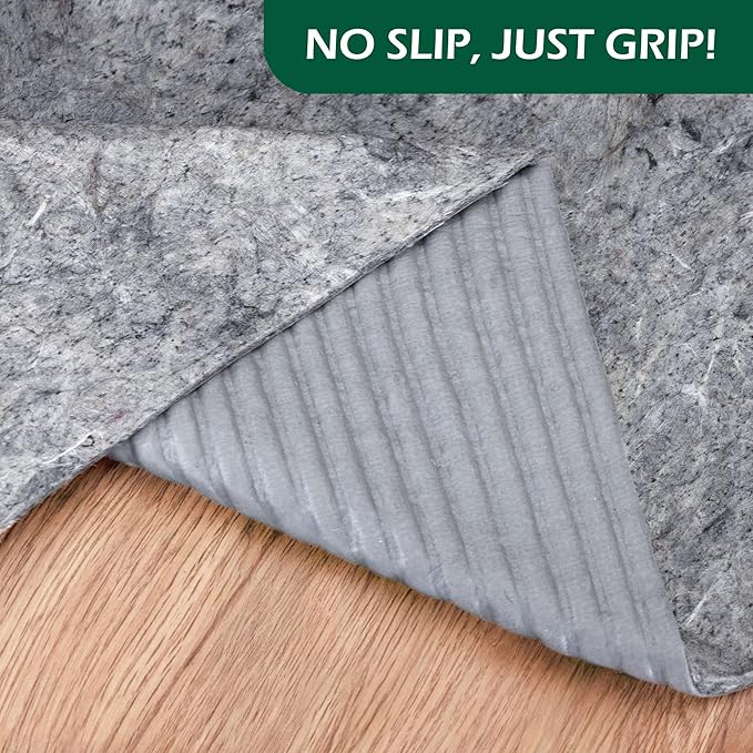Waterproof GATORGRIP Non-Slip Rug Pad, 9x12, Pet-Friendly, Safe for All Floors, Made in the USA, Low-VOC