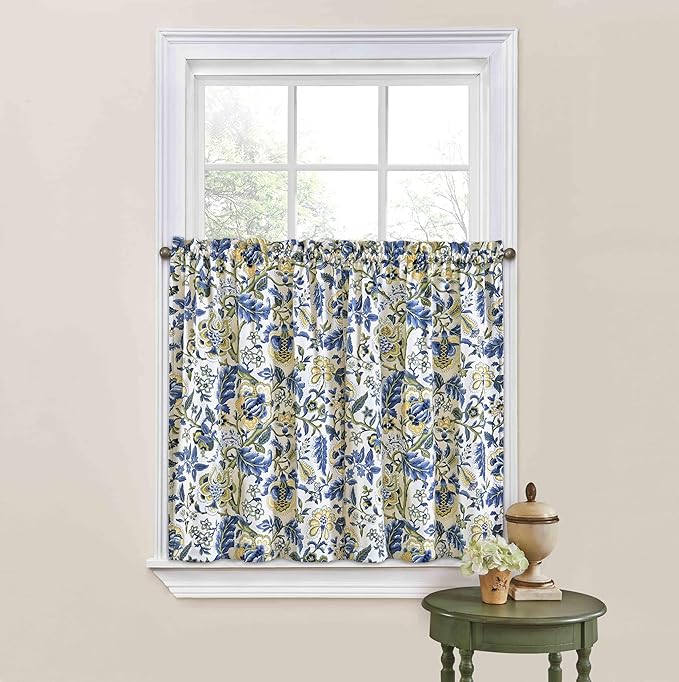 Waverly Imperial Dress Tier Pairs - Porcelain Design - 26" X 24"