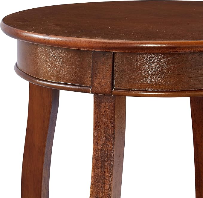 Powell Furniture Powell Hazelnut Round Shelf Table,, 18"L x 18"W x 24"H