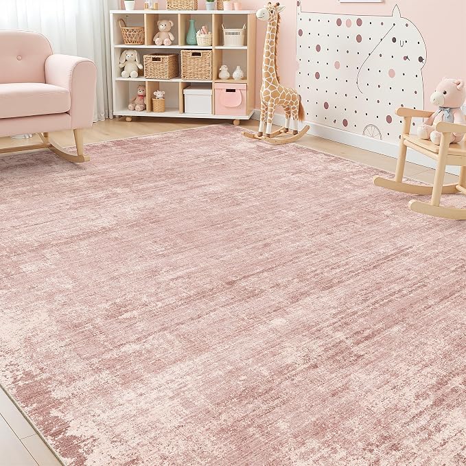 zesthome 9x12 Area Rugs for Living Room, Non-Slip Backing Washable Rug, Modern Abstract Area Rug, Stain Resistant Rugs for Bedroom, Ultra-Thin Large Area Rugs, Area Rug 9x12
