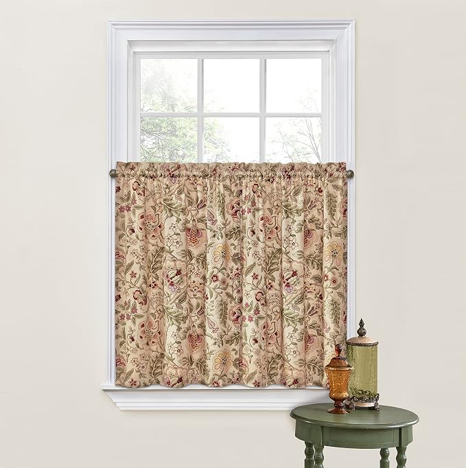 Waverly Imperial Dress Tier Pairs - Antique Design - 26" X 24"